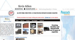 Desktop Screenshot of kevinaitkenroofing.co.uk